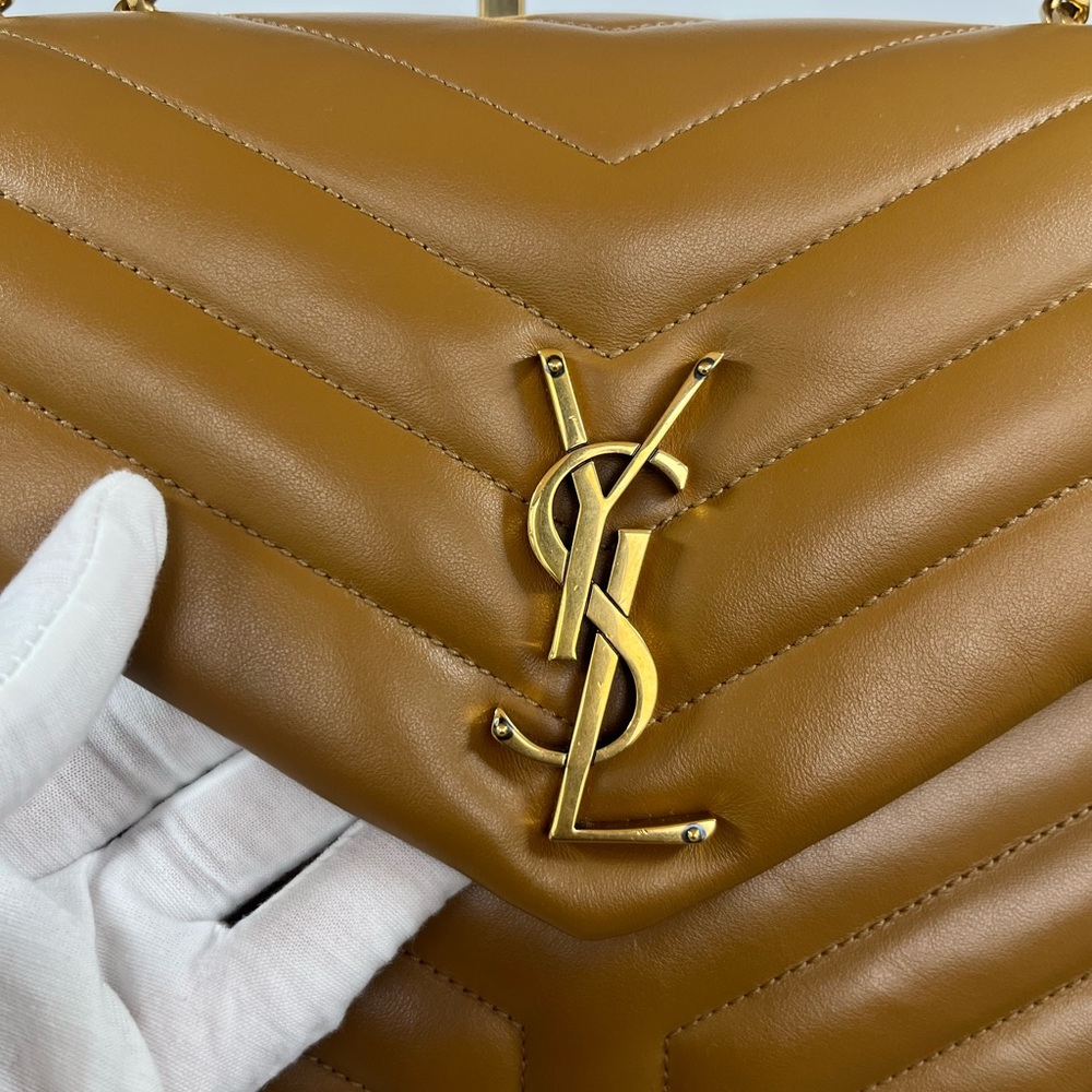 (SOLD) BRAND NEW Saint Laurent Medium Loulou Matelassé Leather Bag! - Picture 9 of 11